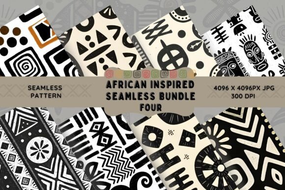 African Inspired Seamless Bundle 4 20