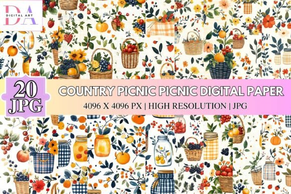Bring Country Picnic Flair to Your Design Projects