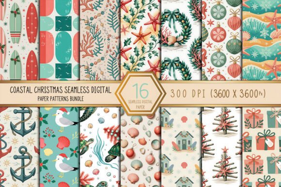 How Coastal Christmas Seamless Digital Paper is Revolutionizing Creative Projects and Holiday Design