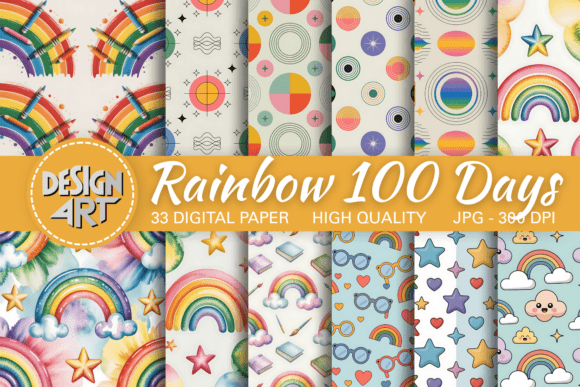 Rainbow 100 Days Pattern: A Creative Way to Celebrate Classroom Milestones