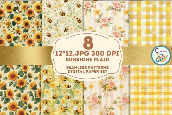 Seamless Paper Sunshine Plaid: A Creative Staple for Modern Designers and Entrepreneurs